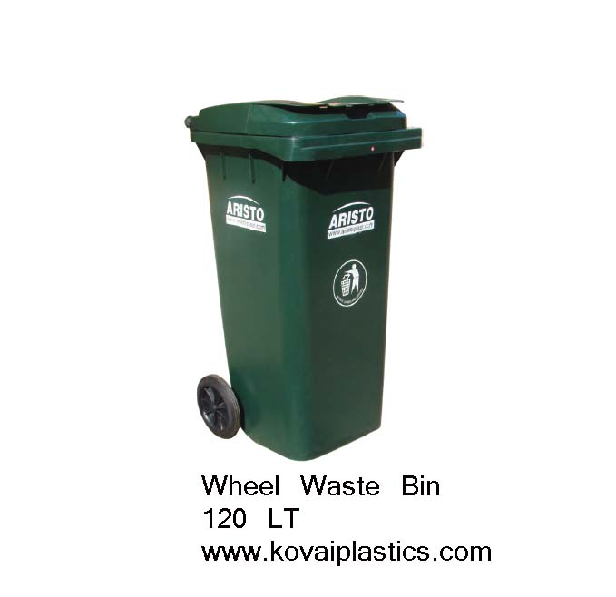 wheel dust bin 120 litre – Kovai Plastics